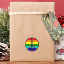Rainbow Peace sign stolz lgbtq Gay
