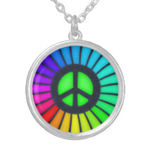 Rainbow Peace Sign
