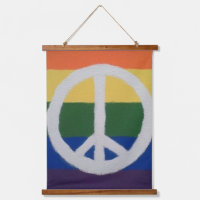 Rainbow Peace Sign
