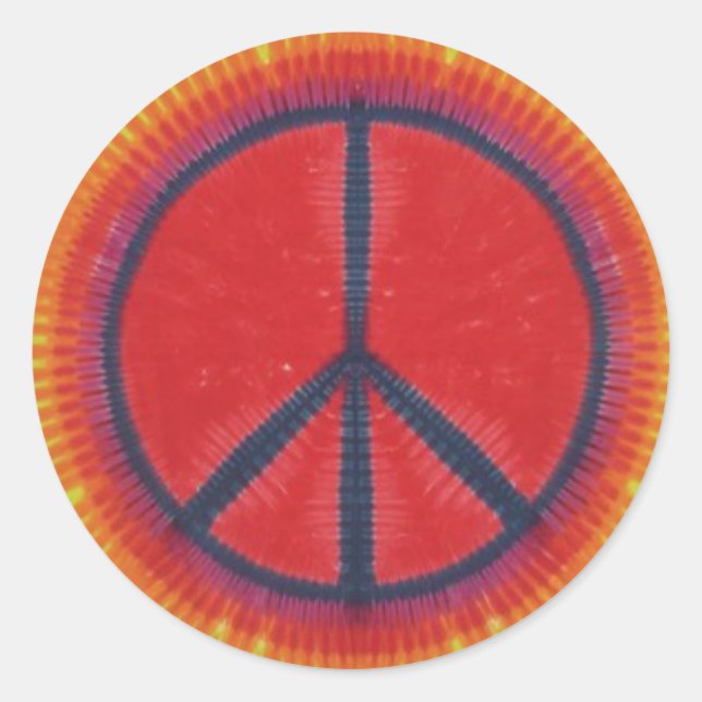 Rainbow Peace Stickers (Vorderseite)