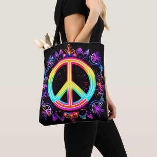 Rainbow Peace Symbol Art