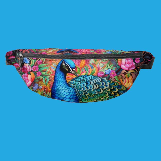 Rainbow Peacock Bauchtasche (Von Creator hochgeladen)