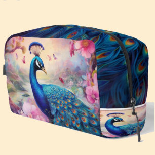 Rainbow Peacock Waschbeutel
