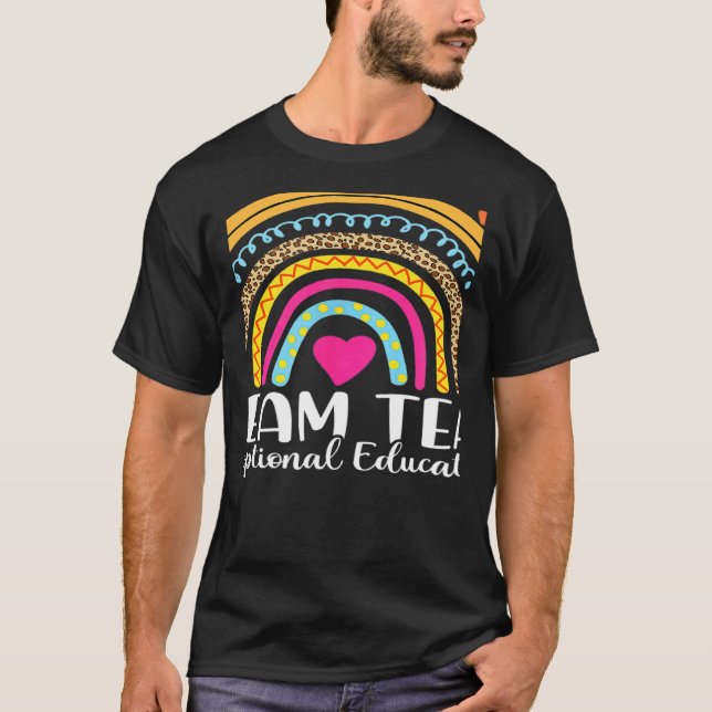 Rainbow Pencil Dream Exceptional Education Team SP T-Shirt (Vorderseite)