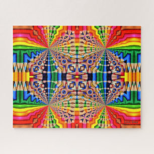 Rainbow Pencil Jigsaw Puzzle
