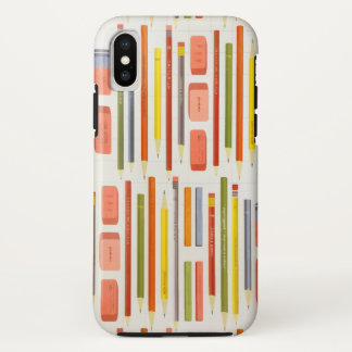 Rainbow Pencils Ruler School Pattern Case-Mate iPhone Hülle