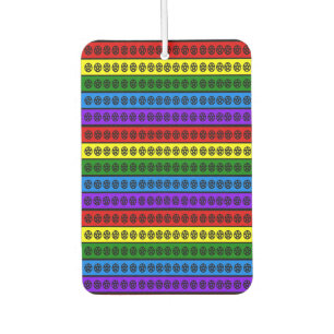Rainbow-Pentagramme Autolufterfrischer