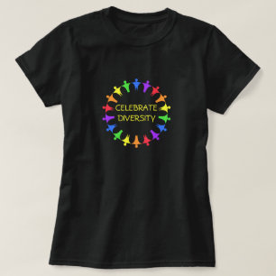 Rainbow People feiern Diversity T-Shirt