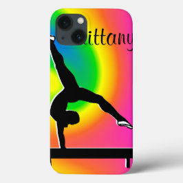 RAINBOW PERSONALISIERT GYMNASTICS IPAD MINI-FALL Case-Mate iPhone HÜLLE