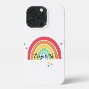 Rainbow Personalisiert Name Phone Case iPhone 13 Pro Hülle