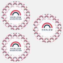 Rainbow Personalisiert Name School