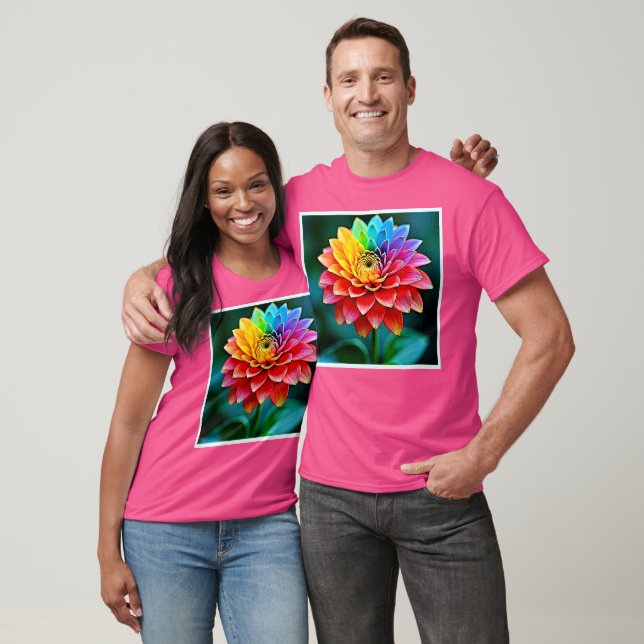 Rainbow Petal T-Shirt (Unisex)