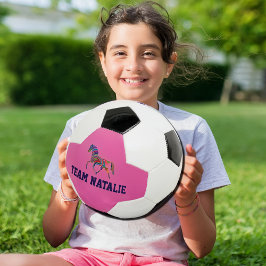 Rainbow-Pferd - Ihr Teamname Fußball