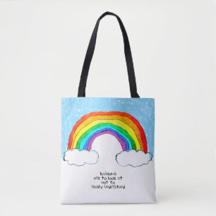 Rainbow Philosophie Tote Bag