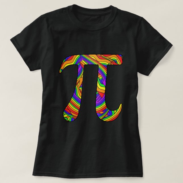 Rainbow Pi T-Shirt (Design vorne)