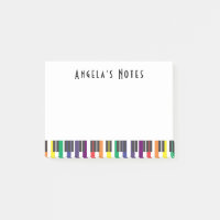 Rainbow Piano Keys