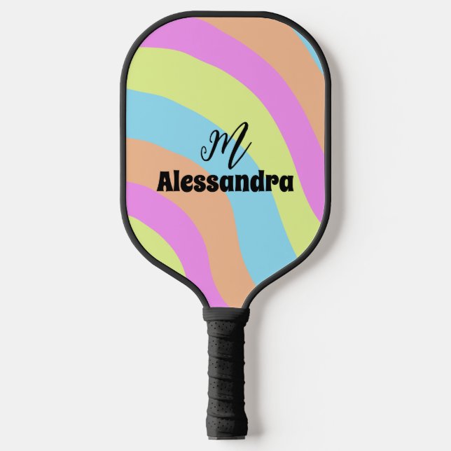 Rainbow Pickleball Paddle (Vorderseite)