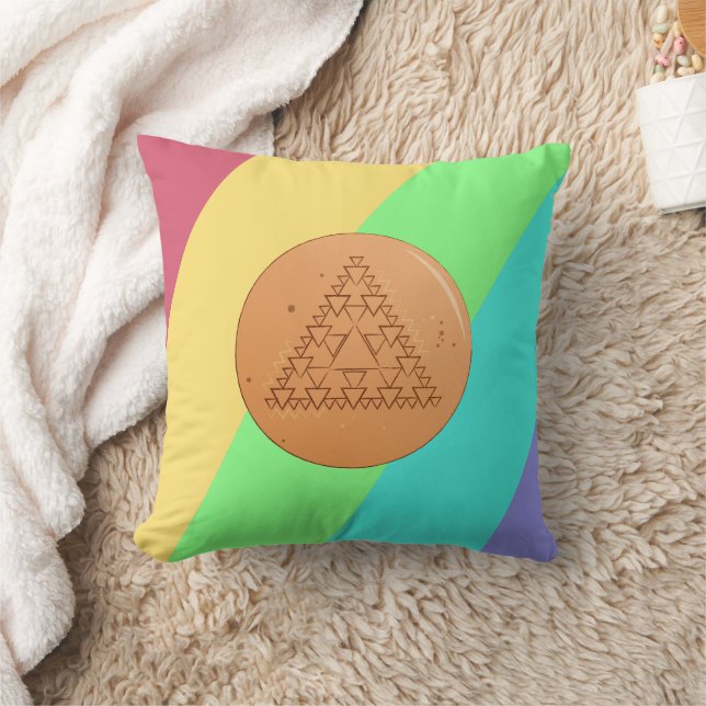 Rainbow Pillow Game Dalgona Kissen (Decke)