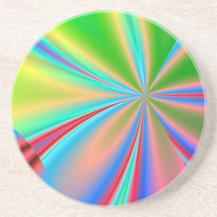 Rainbow Pinwheel Untersetzer