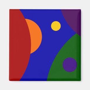 Rainbow Planets Magnet