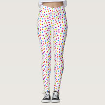 Rainbow Polka Dot Farbiges Muster
