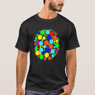 Rainbow Polka Dot International Dot Day Kinder Tee