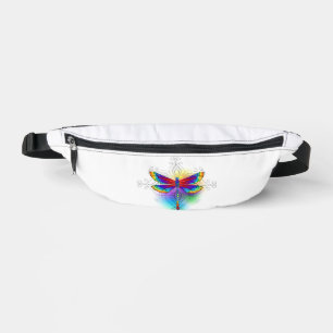 Rainbow Polygonal Dragonfly Bauchtasche