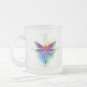 Rainbow Polygonal Dragonfly Mattglastasse