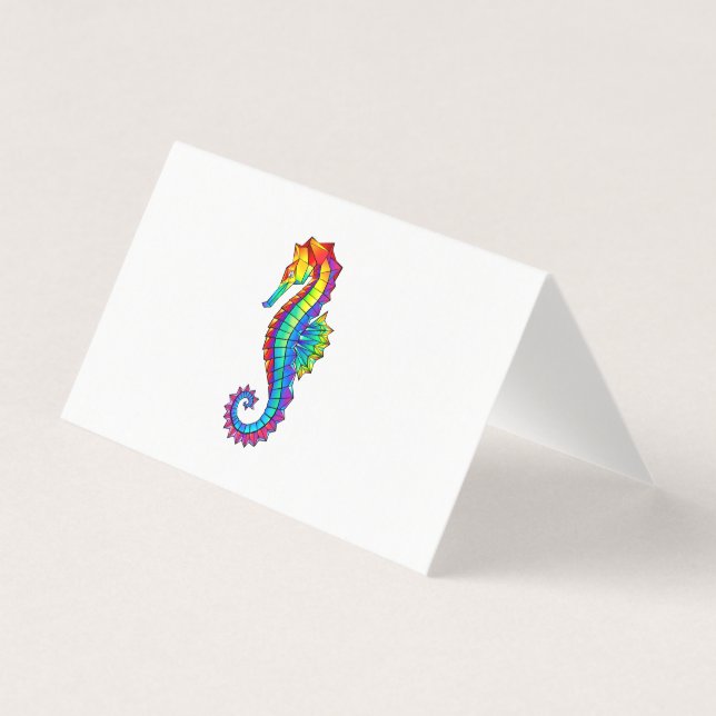 Rainbow Polygonal Seepferd (Vorderseite)