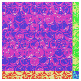 Rainbow Pop Art Bubble Packung Stoff