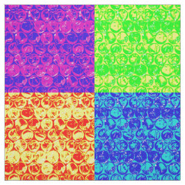 Rainbow Pop Art Bubble Packung Stoff
