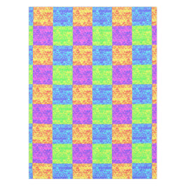 Rainbow Pop Art Bubble Packung Tischdecke