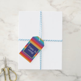 Rainbow Pop Es Fidget Toy Muster Custom Geschenkanhänger