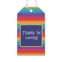 Rainbow Pop Es Fidget Toy Muster Custom