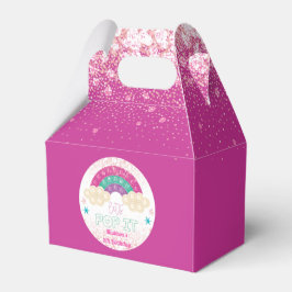 Rainbow Pop It Girl Birthday Pink Geschenkschachtel