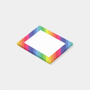 Rainbow Post-it Klebezettel