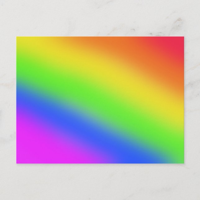 Rainbow Postkarte (Vorderseite)
