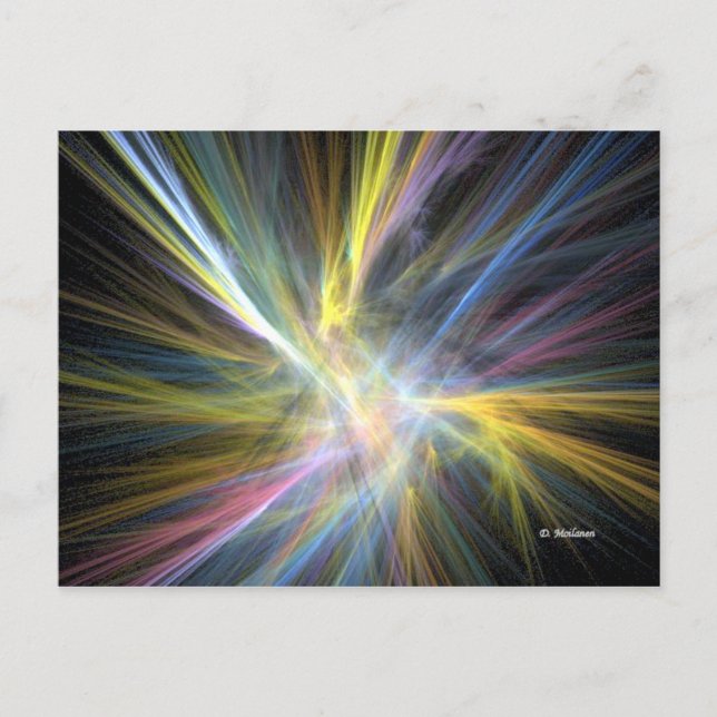 Rainbow Postkarte (Vorderseite)