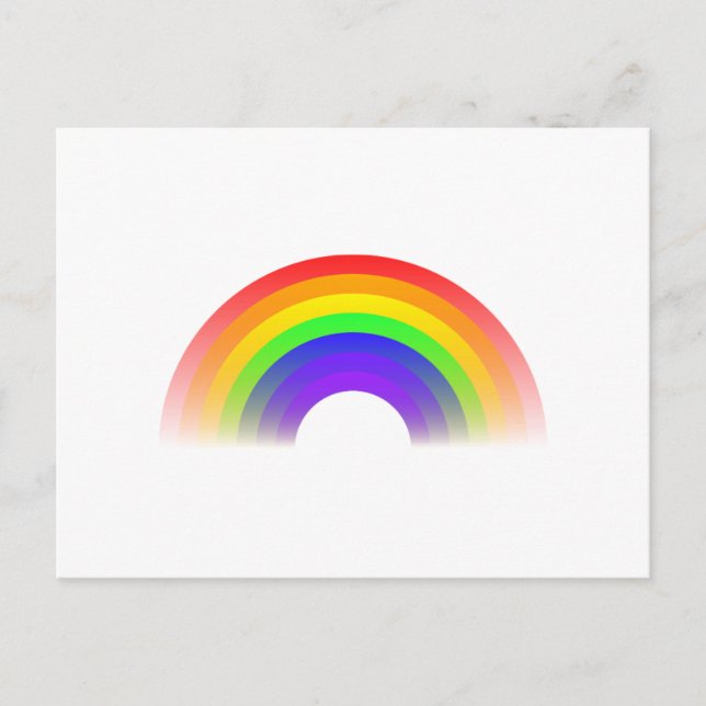Rainbow Postkarte (Vorderseite)