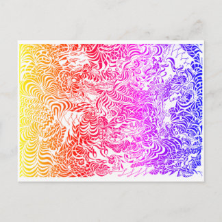 Rainbow Postkarte