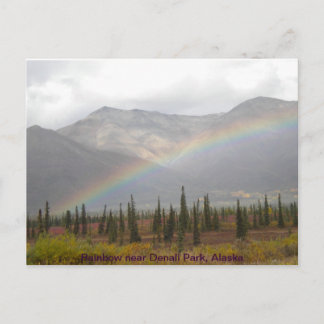 Rainbow-Postkarte Postkarte