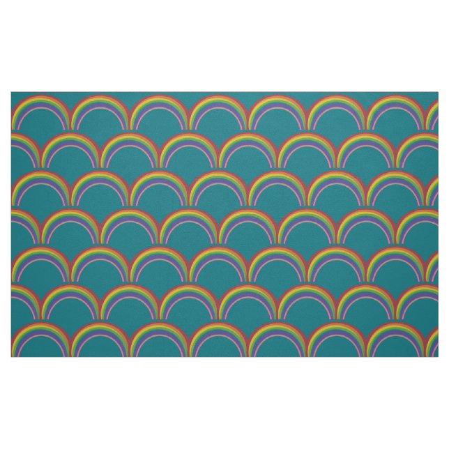 Rainbow Pride 2020 Olympia Stoff (Fat Quarter (45,7 x 55,9 cm))