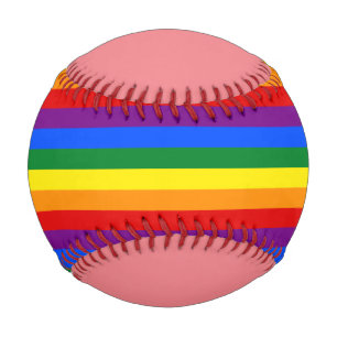 Rainbow Pride Baseball