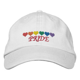 Rainbow Pride Bestickte Baseballkappe