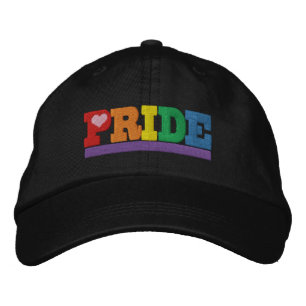 Rainbow Pride Bestickte Kappe