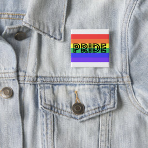 Rainbow Pride Button