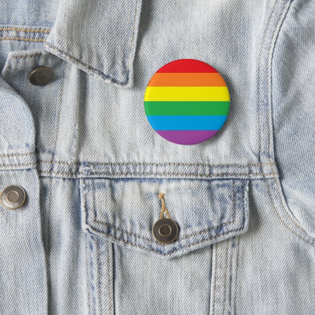 ‚Rainbow Pride‘ Button (Beispiel)