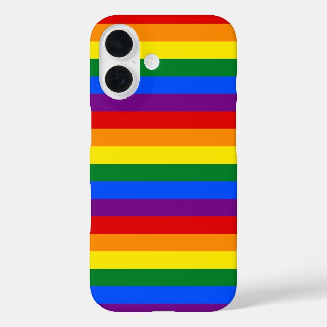 Rainbow Pride Case-Mate iPhone Hülle (Rückseite)