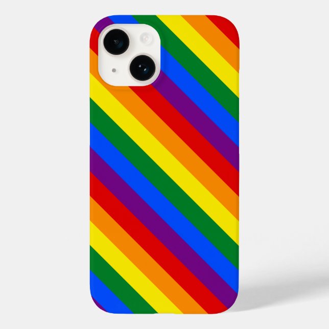 Rainbow Pride Case-Mate iPhone Hülle (Rückseite)