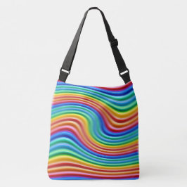 Rainbow Pride Cross bodyTote Bag. Tragetaschen Mit Langen Trägern